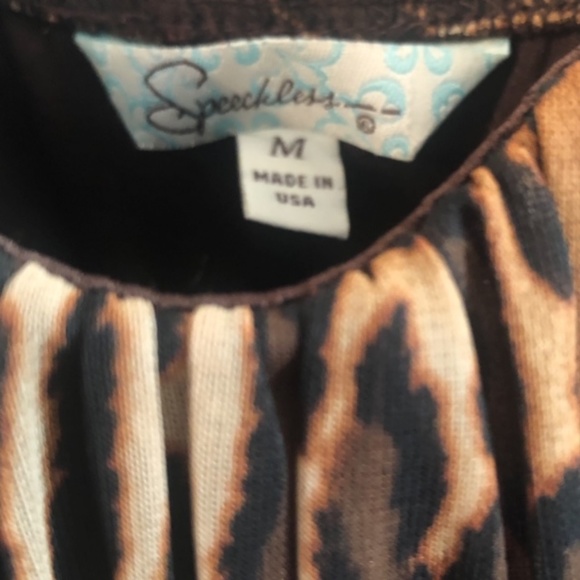 SPEECHLESS Leopard/Cheetah Cocktail Dress-Medium. - Picture 4 of 4